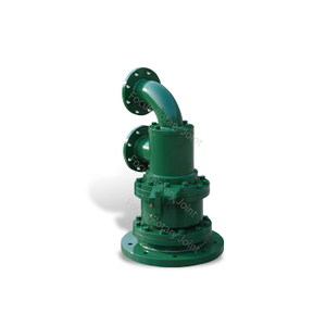 Rotating joint for casting and rolling mill