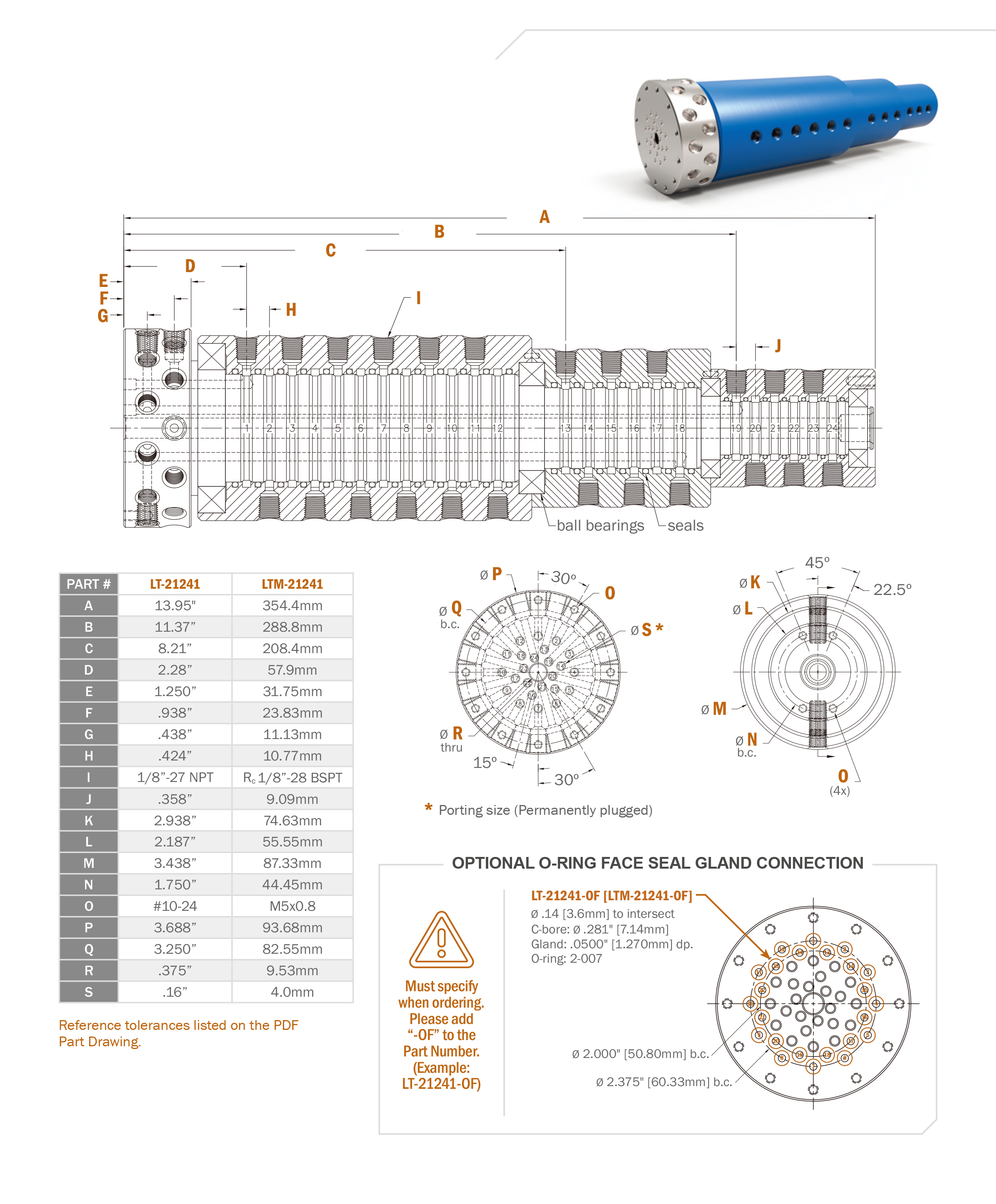 Pneumatic rotary joint (8)