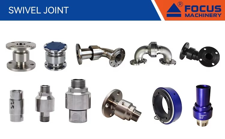 DN Rotating Joint – Double-Flange High-Pressure Hydraulic Universal Swivel Joint